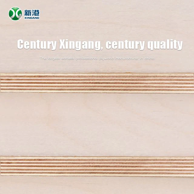 1200mm*2400mm Solid Wood Multilayer Board Poplar Laminate Board Plywood