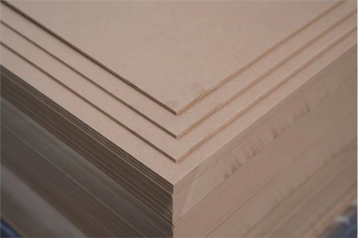 18mm 4x8 MDF With Melamine Film Sheet Melamine Laminated MDF