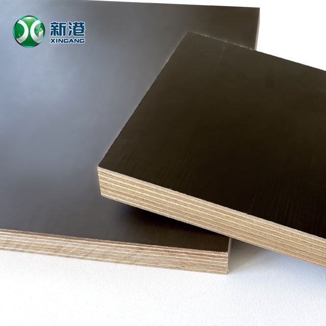 18mm Film Faced Plywood Marine Plywood Black Brown Film Poplar Combi Hardwood Core Plywood Sheet