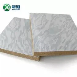 Kertas Melamin Bijian Akar Pokok Hitam Kekuatan Tinggi 18mm MDF