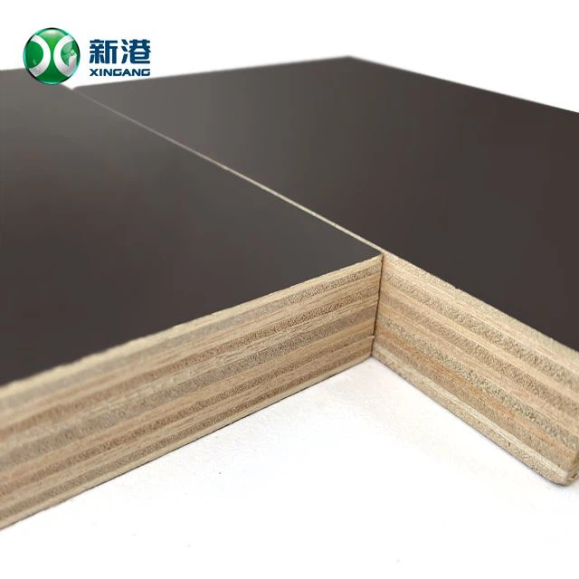 Building Material Use Many Times in Construction Finger Joint 18mm Black Film Faced Plywood