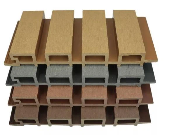Facade Wall Decoration WPC Fluted Wall Cladding