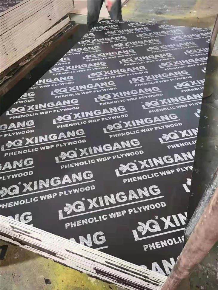 Filem Berhadapan Papan Lapis Pembinaan Marin Formwork Papan Fenolik