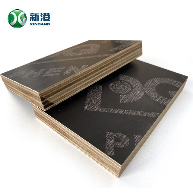 Marine Plywood Black Film Faced Plywood Water Proof Anti-slip