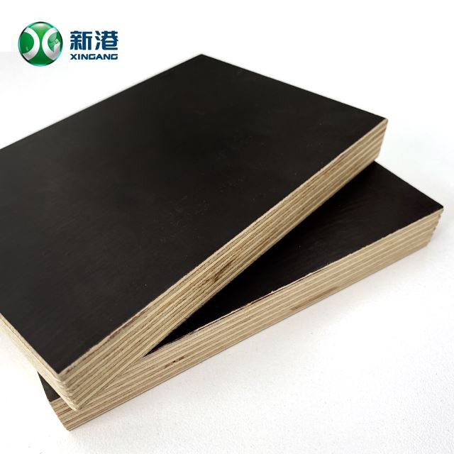 Marine Plywood Black Film Faced Plywood Water Proof Anti-slip