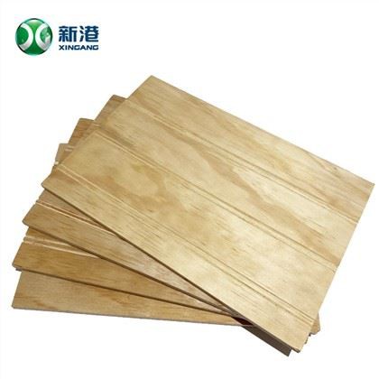 Papan Lapis Komersial Beralur