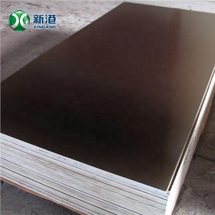 Kitar Semula Terpakai 12MM 15MM 18MM Kilang Terpakai Bekisting Konkrit 1220x2440mm Filem Faced Papan Lapis Marin Kilang Linyi