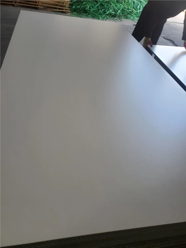 White Melamine Green Mdf
