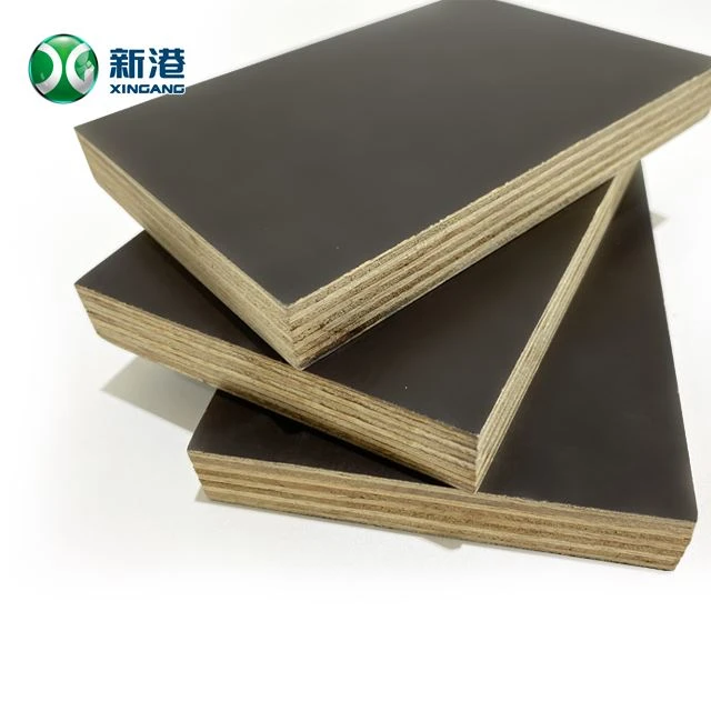 XinGang18MM Black Film Faced Plywood/Linyi Quality/Plywood Price