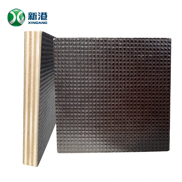 Anti Slip Film Faced Plywood Hardwood Core Phenolic Glue