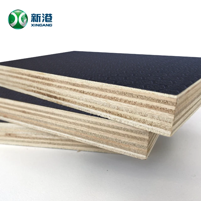 Anti Slip Film Faced Plywood Hardwood Core Phenolic Glue