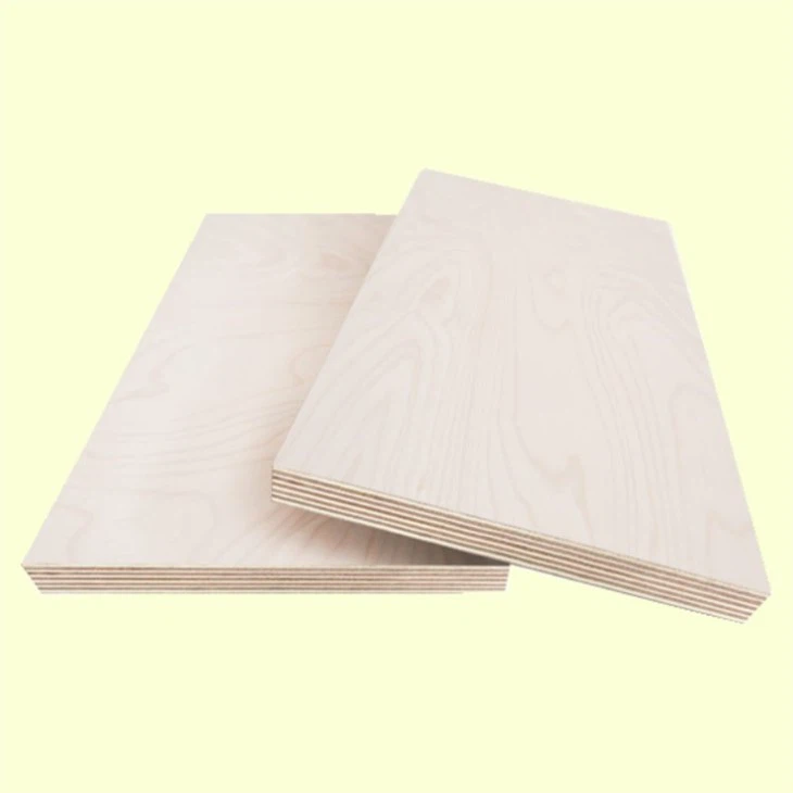 Veneer Poplar Papan Lapis Komersial Murah Teras Kayu Asli