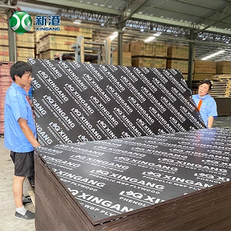 Film Faced Plywood MARINE BOARD Finger Joint Head To Head Black Film Construction Formwork