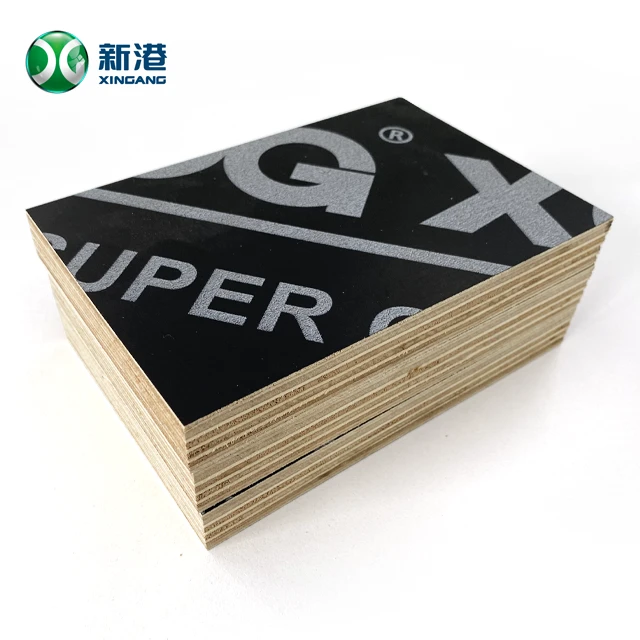 High Quality Two Times Press Wooden Film Faced Plywood Sheets For Concrete Work