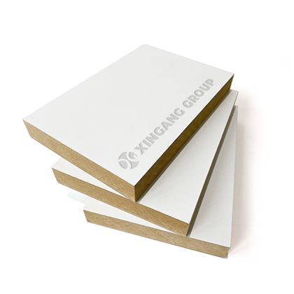 Papan Zarah Melamin Putih 16mm 2 Sisi Untuk Penggunaan Kabinet Dapur