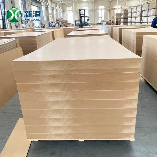 Henf gred ultra nipis papan hdf mentah hdf fibreboard ketumpatan tinggi
